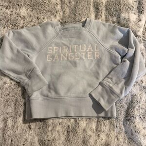 Spiritual Gangster kids Blue Sweater